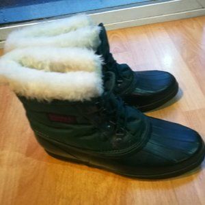 Vintage SOREL Kaufman Canada Green Waterproof Duck